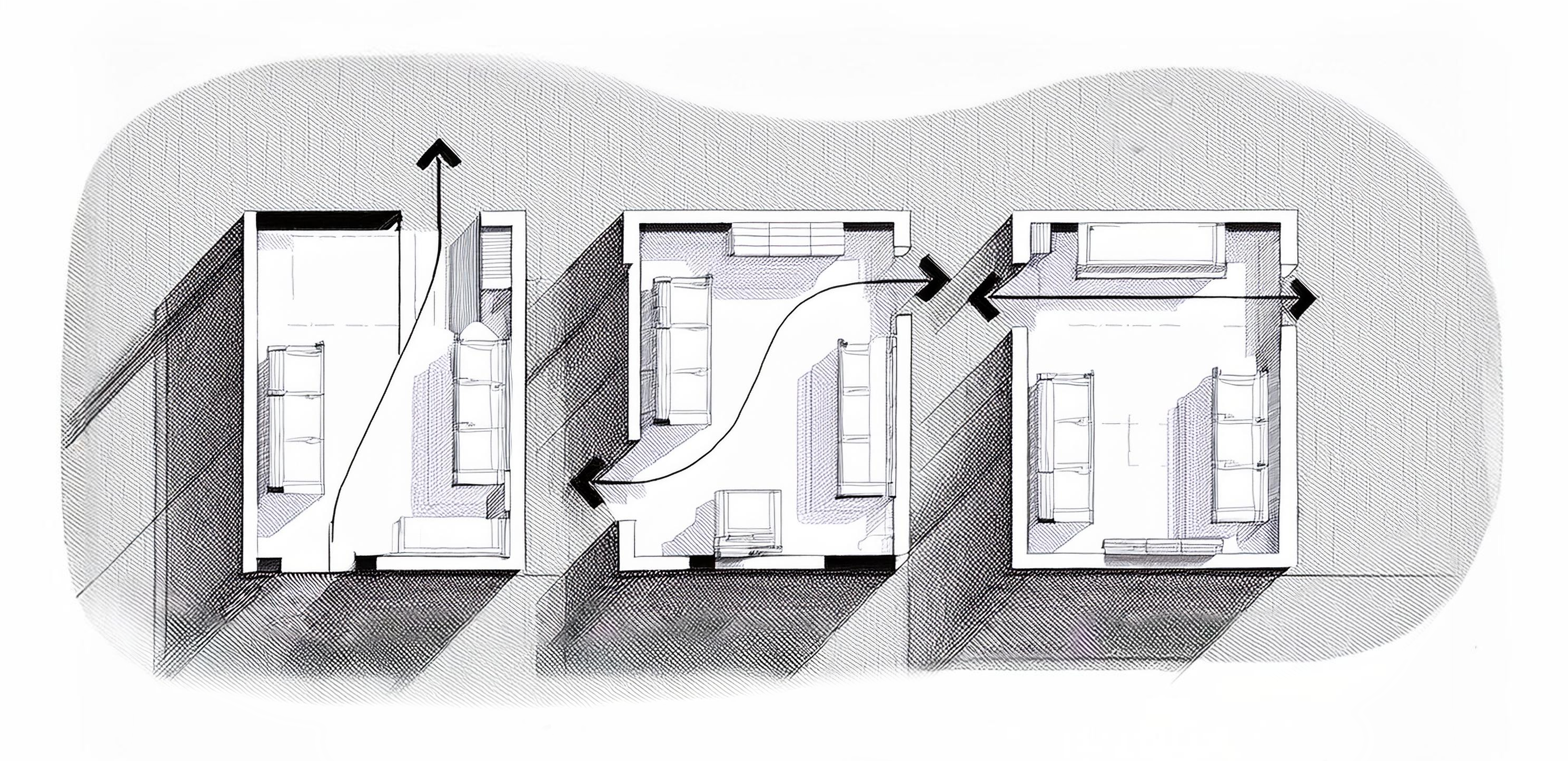 A floorplan sketch