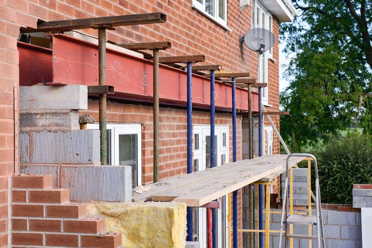 Installed Beam